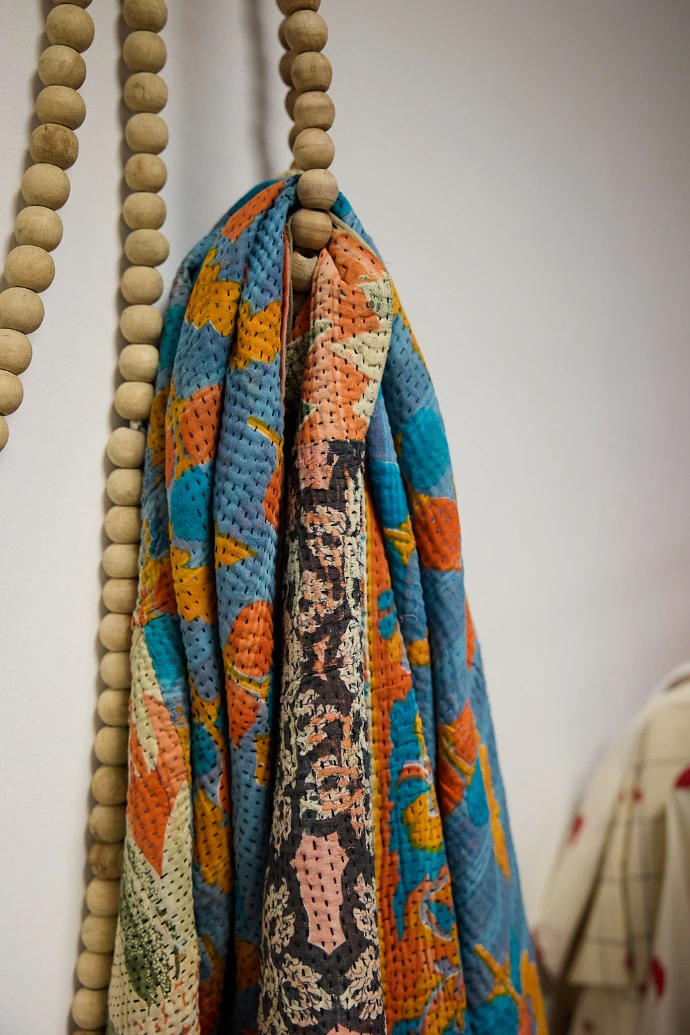 A.PUUR.A interior textiles kantha plaid 