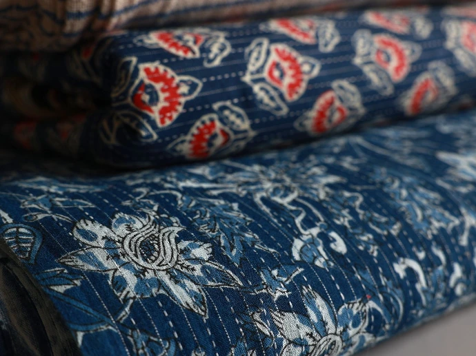 Digital printed cotton fabrics sourced by ATELIER A.PUUR.A 